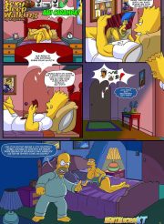 Marge Simpsons fudendo com Bartz