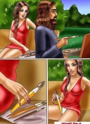 A Modelo – quadrinhos e hentai