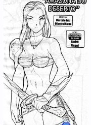 Amazona do Deserto – quadrinhos e hentai