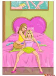 As Gemeas Olsen  – quadrinhos e hentai