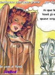 Brincando com o Vovô  – quadrinhos e hentai